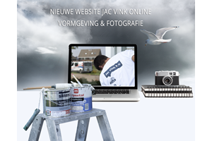 Nieuwe vormgeving en fotografie voor de website van Jac Vink B.V.