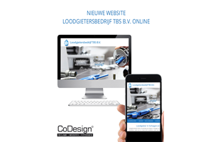 Codesign ontwerpt nieuwe  website voor Loodgietersbedrijf TBS 